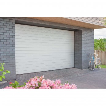 Автоматические секционные гаражные ворота ALUTECH Prestige 2625×2250 мм