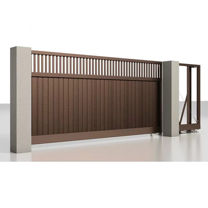 Откатные ворота ALUTECH Prestige 4000х2000 мм 20890 Откатные ворота ALUTECH Prestige 4000х2000 мм 20890