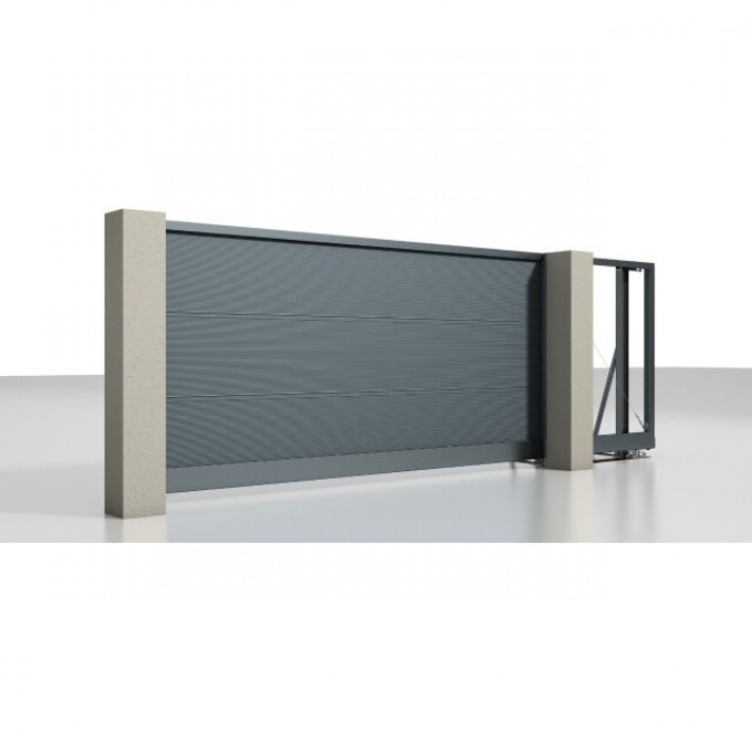 Откатные ворота ALUTECH Prestige 5000х2000 мм 63553 Откатные ворота ALUTECH Prestige 5000х2000 мм 63553