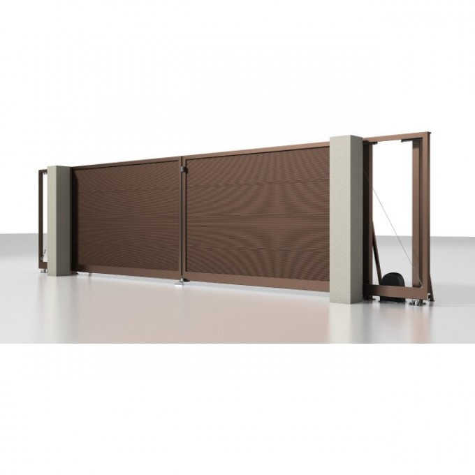 Откатные ворота ALUTECH Prestige 8000х2000 мм 67548 Откатные ворота ALUTECH Prestige 8000х2000 мм 67548