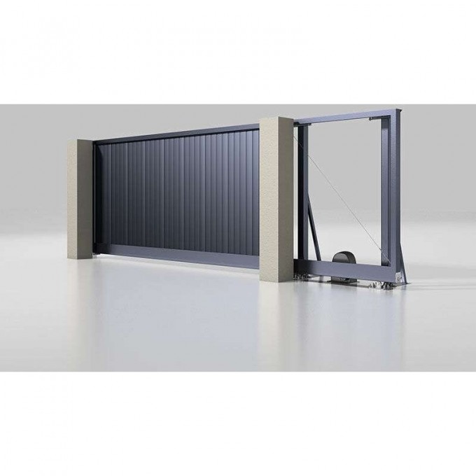 Раздвижные ворота ALUTECH Prestige 4000х2000 мм 917 Раздвижные ворота ALUTECH Prestige 4000х2000 мм 917