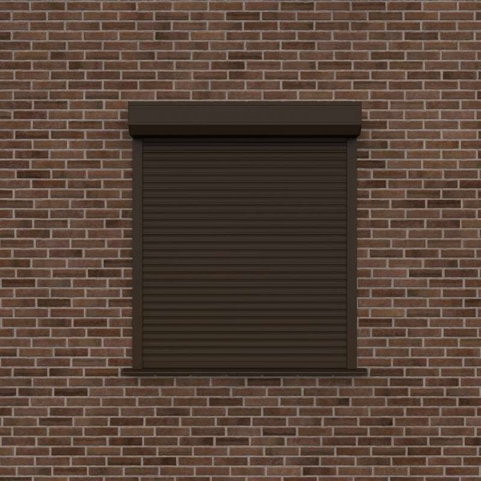 Рольставни ALUTECH Security 1100x1400 мм 40875 Рольставни ALUTECH Security 1100x1400 мм 40875
