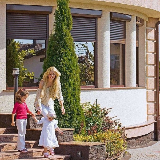 Рольставни ALUTECH Security 1100x2200 мм 1218 Рольставни ALUTECH Security 1100x2200 мм 1218