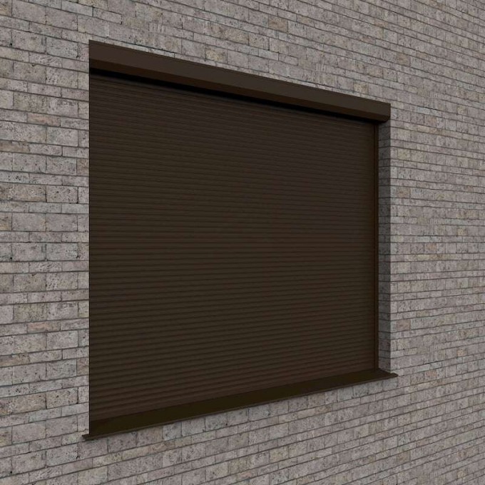 Рольставни ALUTECH Security 3100x2500 мм 43334 Рольставни ALUTECH Security 3100x2500 мм 43334