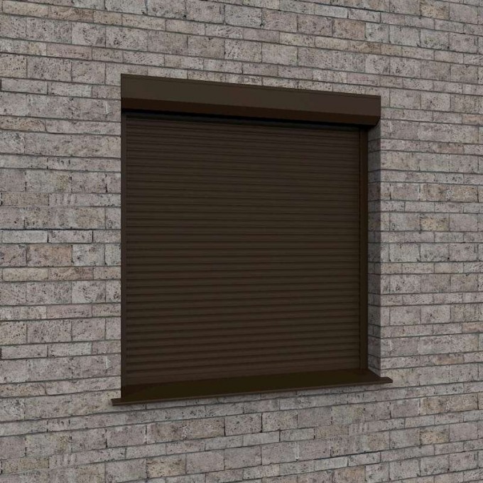 Рольставни ALUTECH Trend 1500x1600 мм 43165 Рольставни ALUTECH Trend 1500x1600 мм 43165