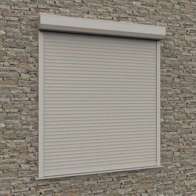 Рольставни ALUTECH Trend 2500x2400 мм 43268 Рольставни ALUTECH Trend 2500x2400 мм 43268