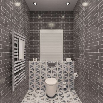 Сантехнические рольставни ALUTECH Trend 900x1200 мм