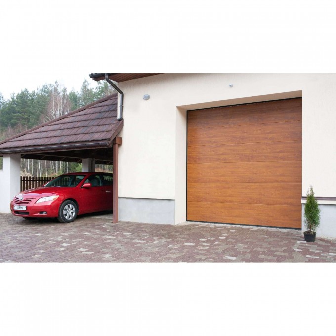 Секционные гаражные ворота ALUTECH Trend 2500×2125 мм 19238 Секционные гаражные ворота ALUTECH Trend 2500×2125 мм 19238
