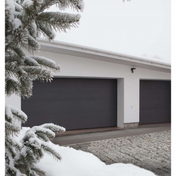 Теплые секционные гаражные ворота ALUTECH Prestige 2750×2500 мм